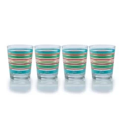 Fiesta® 15oz Double Old Fashioned Glasses (Set Of 4) | Rainbow Radiance