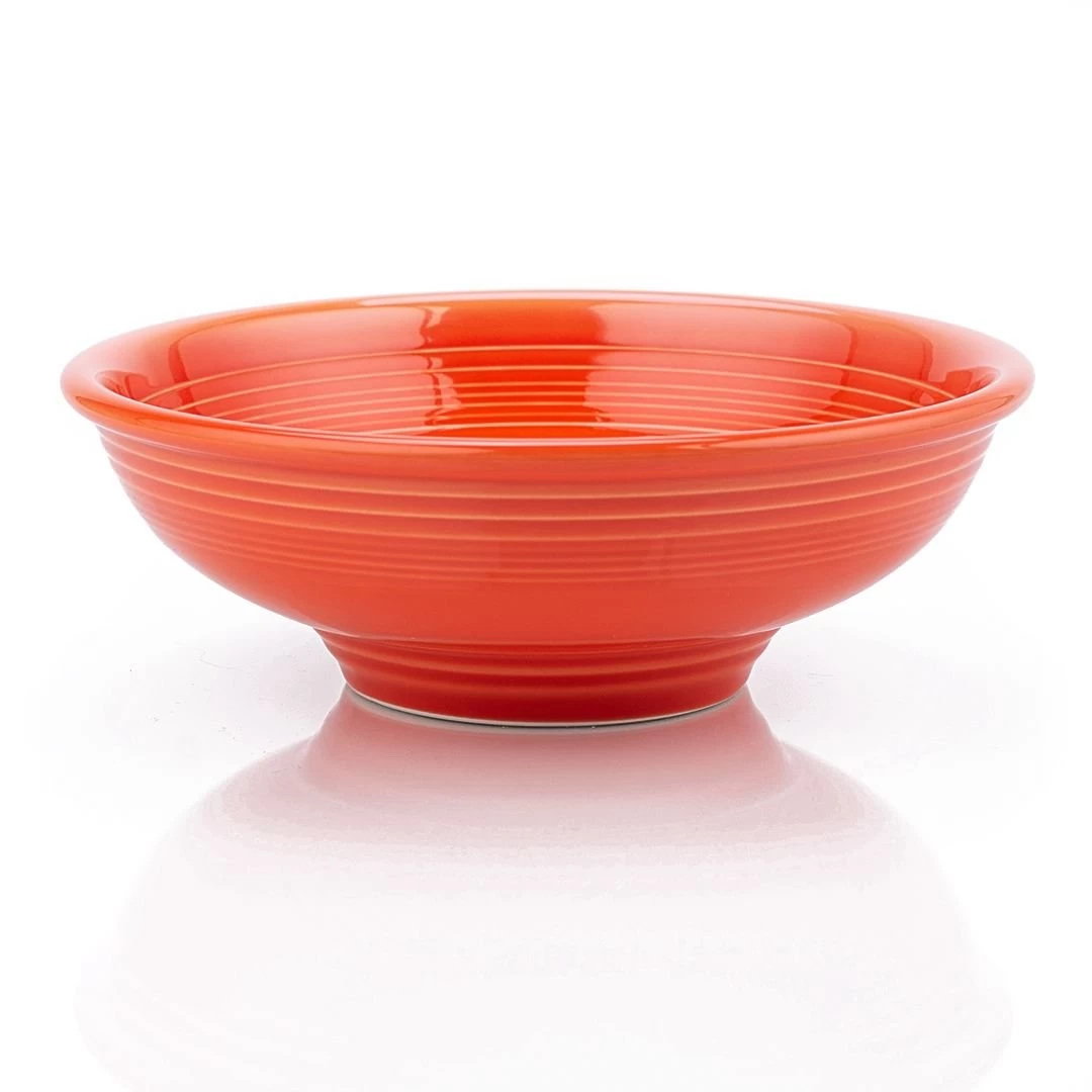 Fiesta® 64oz Pedestal Bowl | Poppy