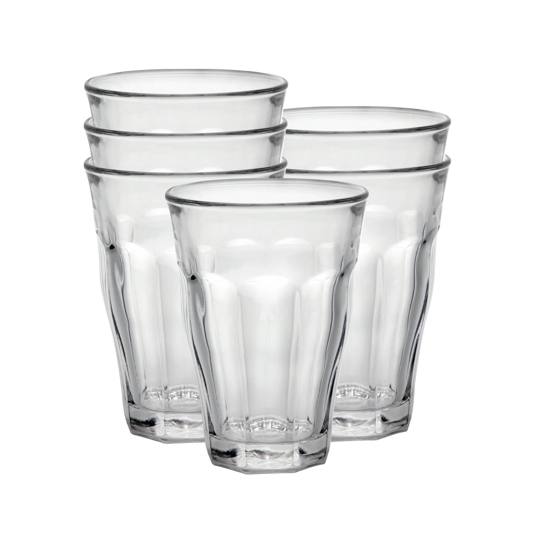 Duralex 12.62oz Picardie Clear Tumbler | Set Of 6 - Image 2