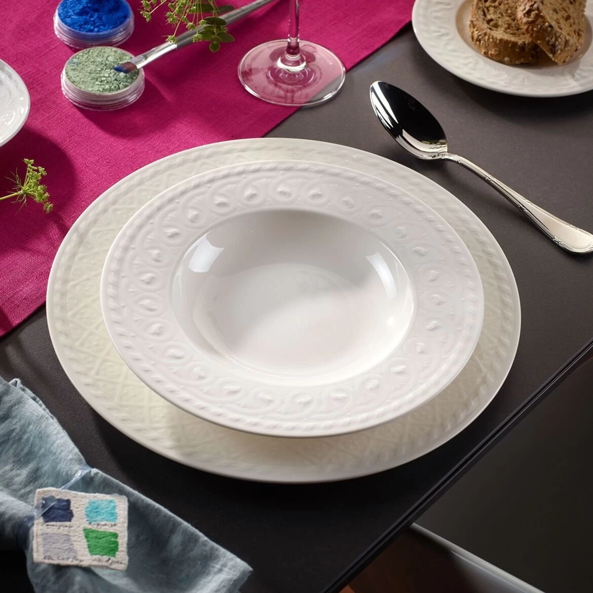 Villeroy & Boch 12-Piece Dinnerware Set | Cellini - Image 3