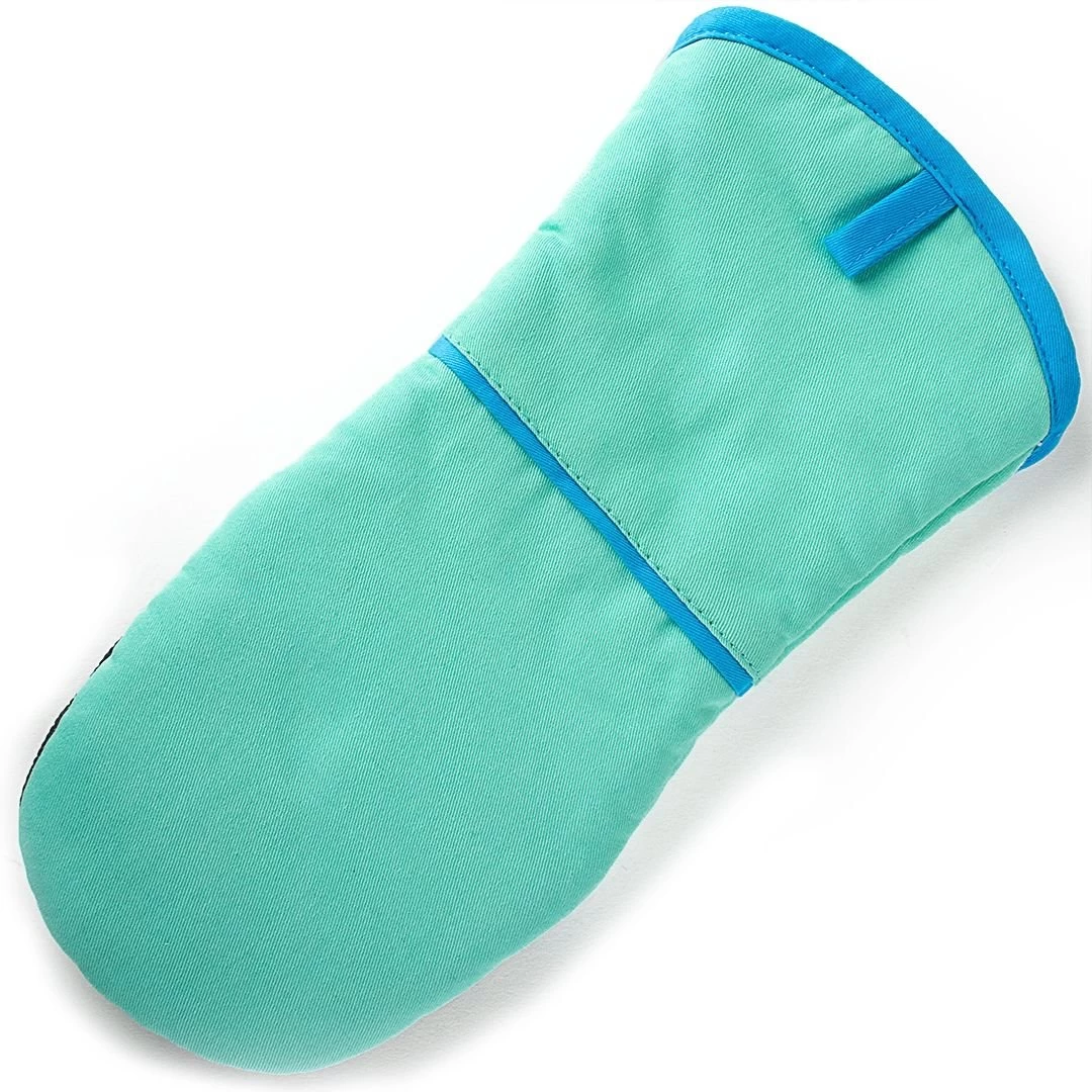 Fiesta® Puppet Style Oven Mitt | Turquoise - Image 2