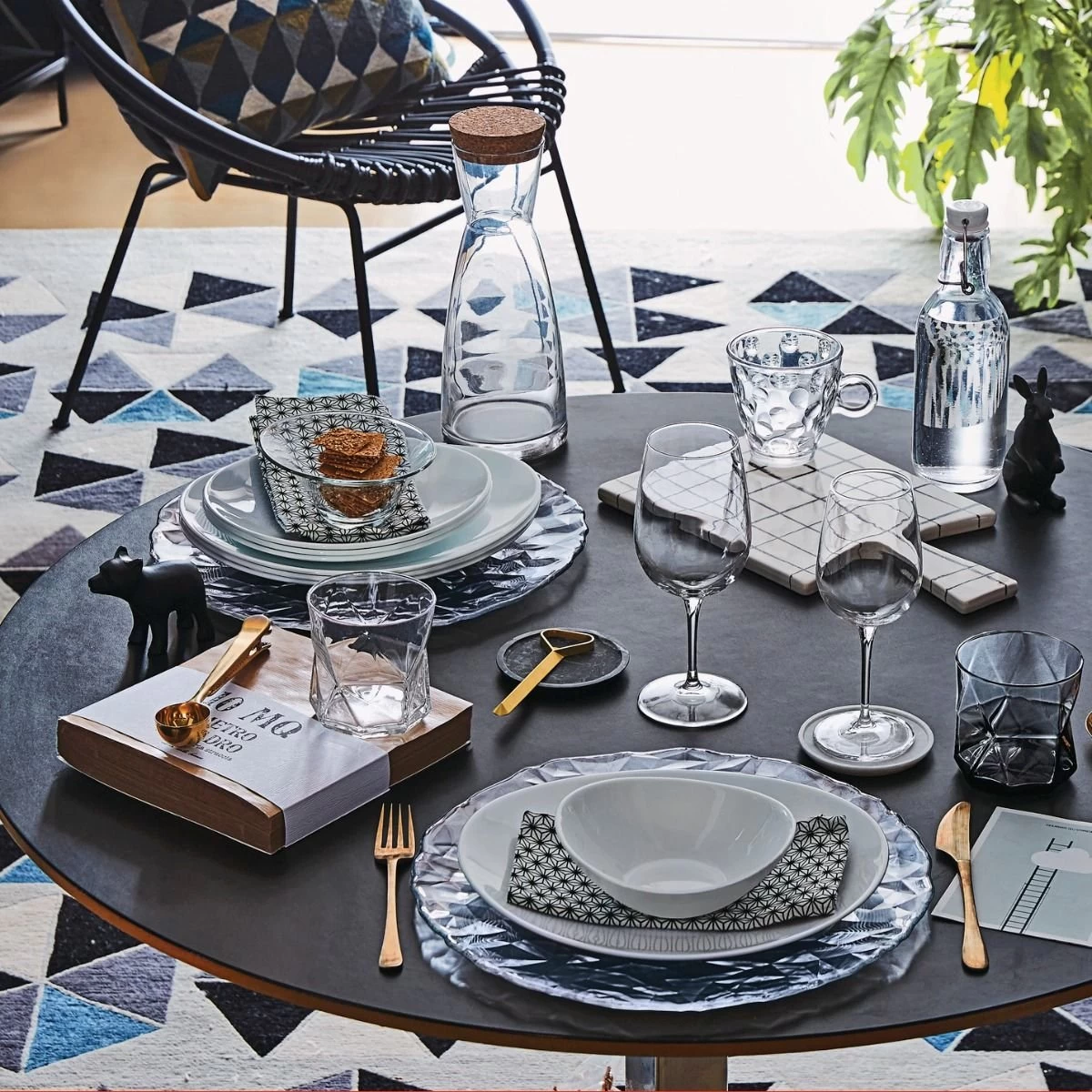 Bormioli Rocco 1L Ypsilon Cork Top Carafe - Image 3