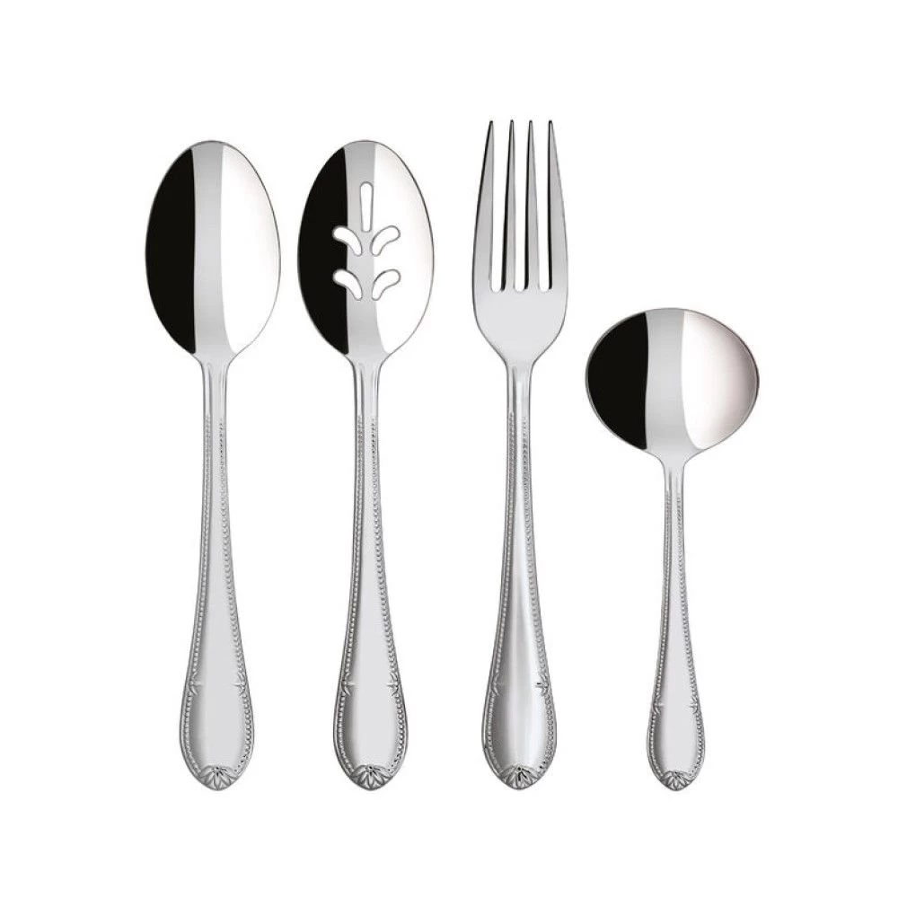 Villeroy & Boch 4-Piece Stainless Steel Serving Set | Mademoiselle