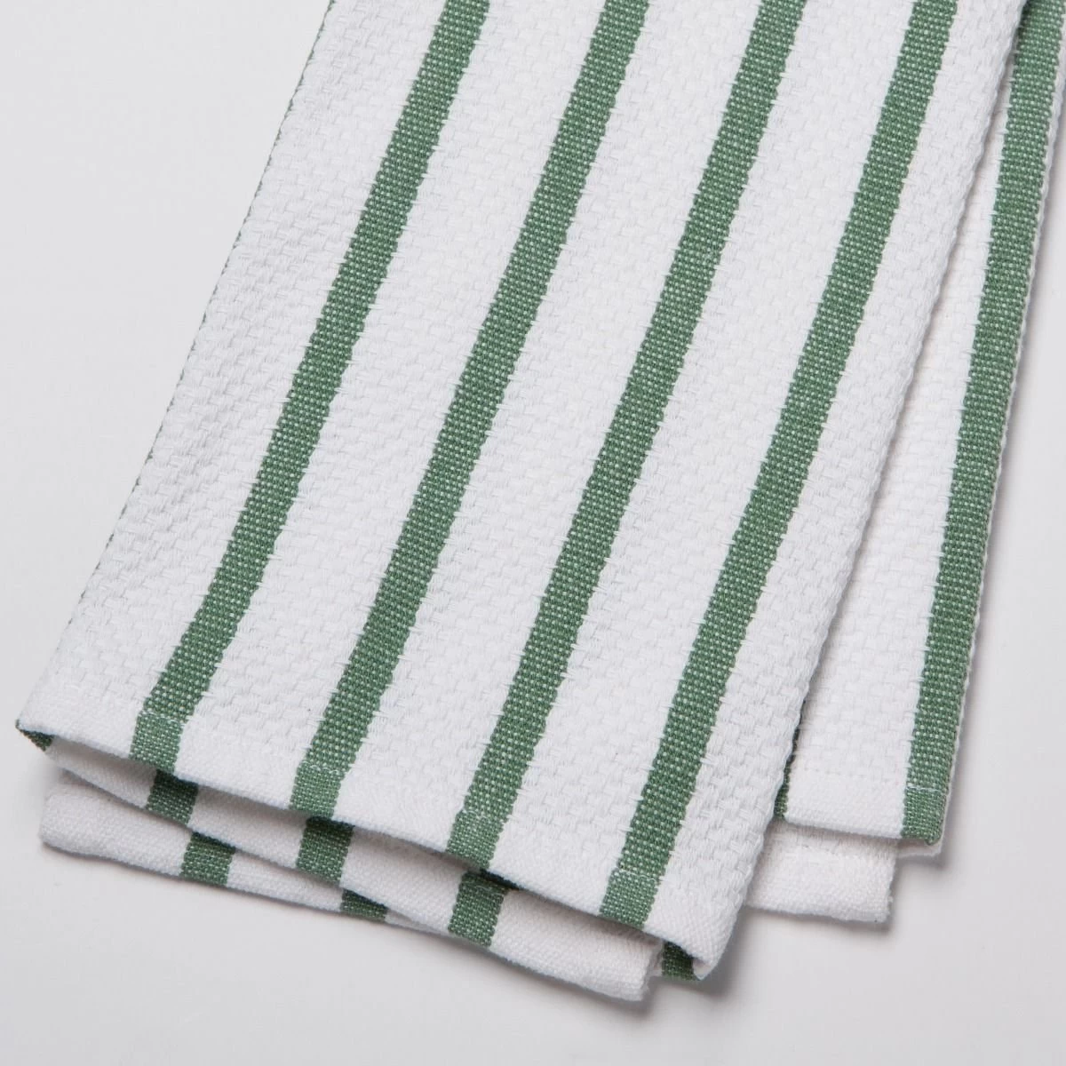Now Designs By Danica Basketweave Dishtowel | Elm Green - Image 2