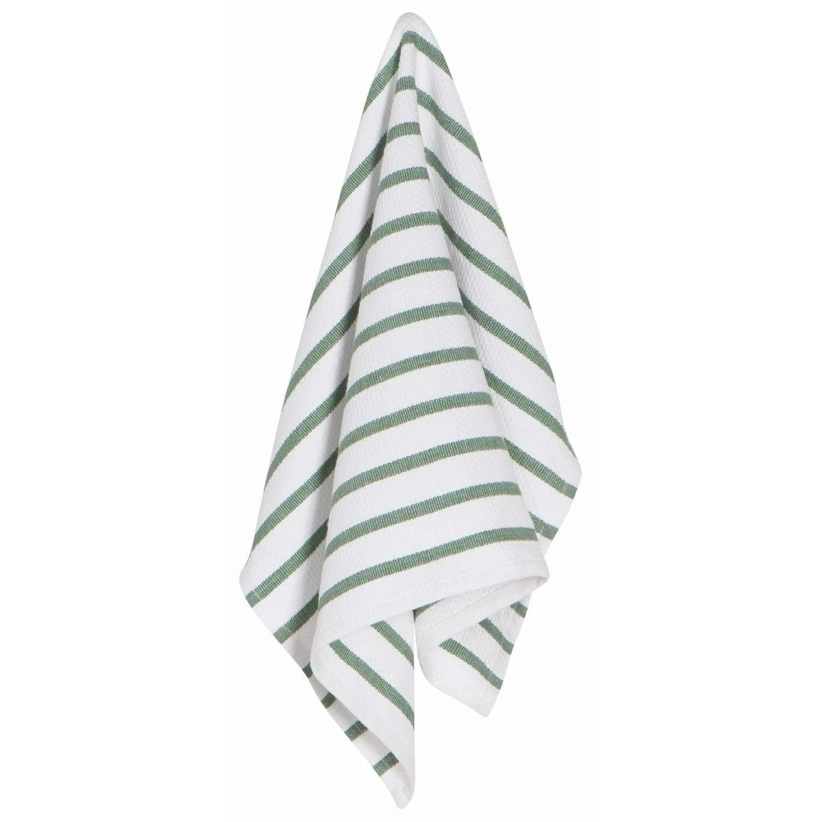 Now Designs By Danica Basketweave Dishtowel | Elm Green