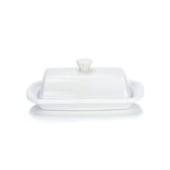 Fiesta® Extra Large Covered Butter Dish | White