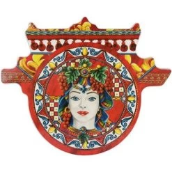 Baci Milano - Joke Sicily Red Cart Cutting Board Large