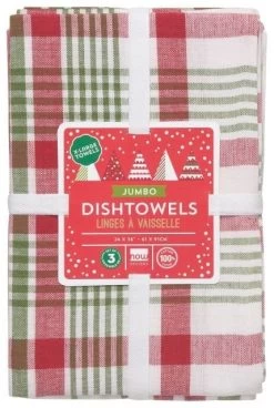 Now Designs By Danica Jumbo Dishtowels (Set Of 3) | Holiday