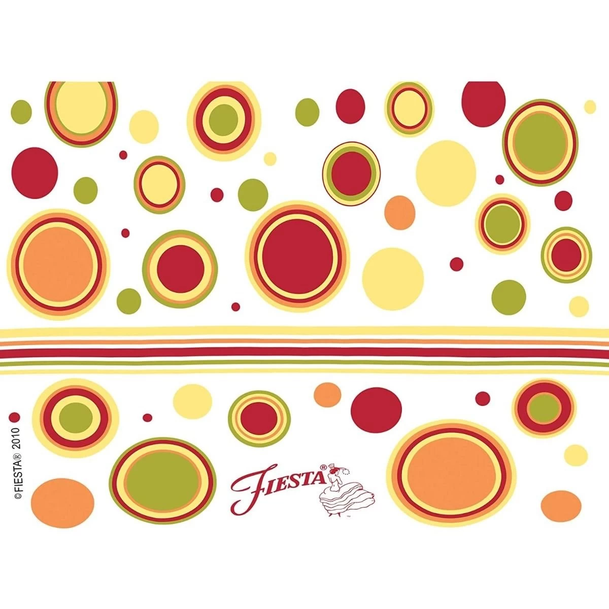 Tervis® 24oz Double-Walled Insulated Tumbler With Lid | Fiesta® Dots - Sunny - Image 2