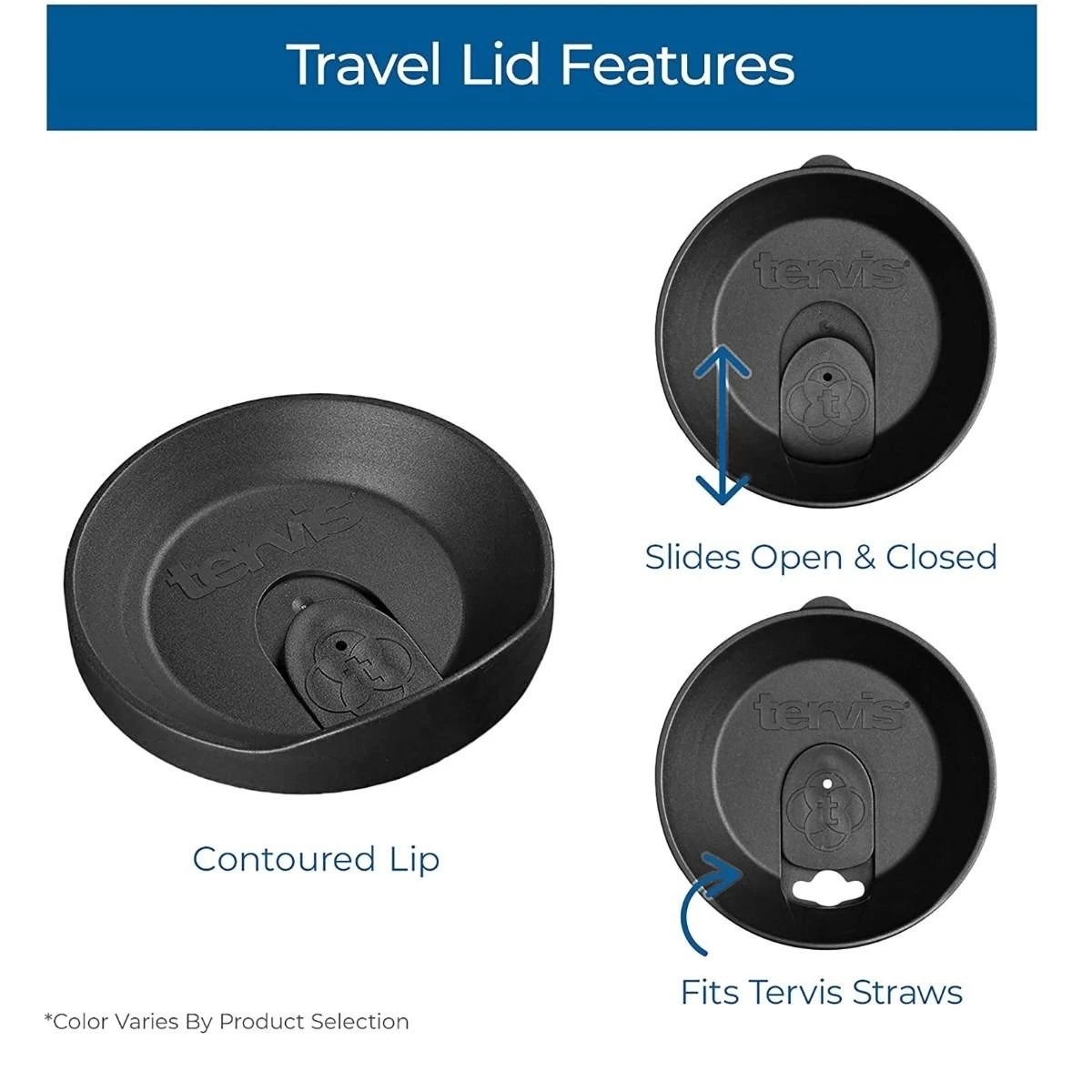 Tervis® 24oz Double-Walled Insulated Tumbler With Lid | Fiesta® Dots - Sunny - Image 4