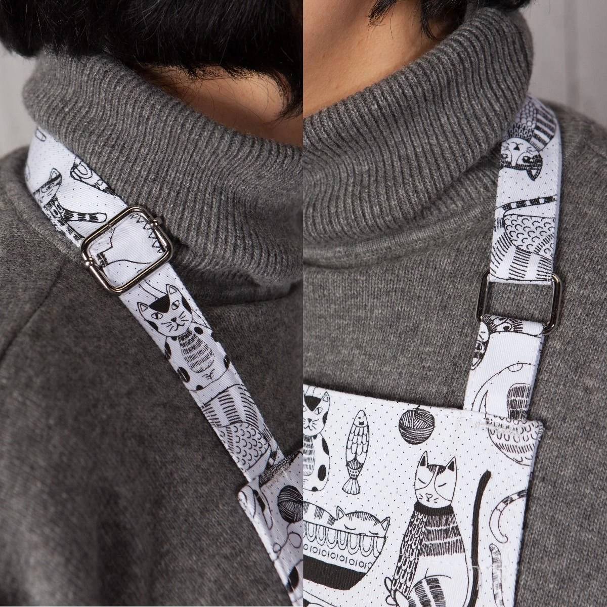 Danica Jubilee Chef's Apron | Purr Party - Image 9