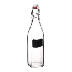 Bormioli Rocco 17oz Swing Top Bottle With Chalkboard Label