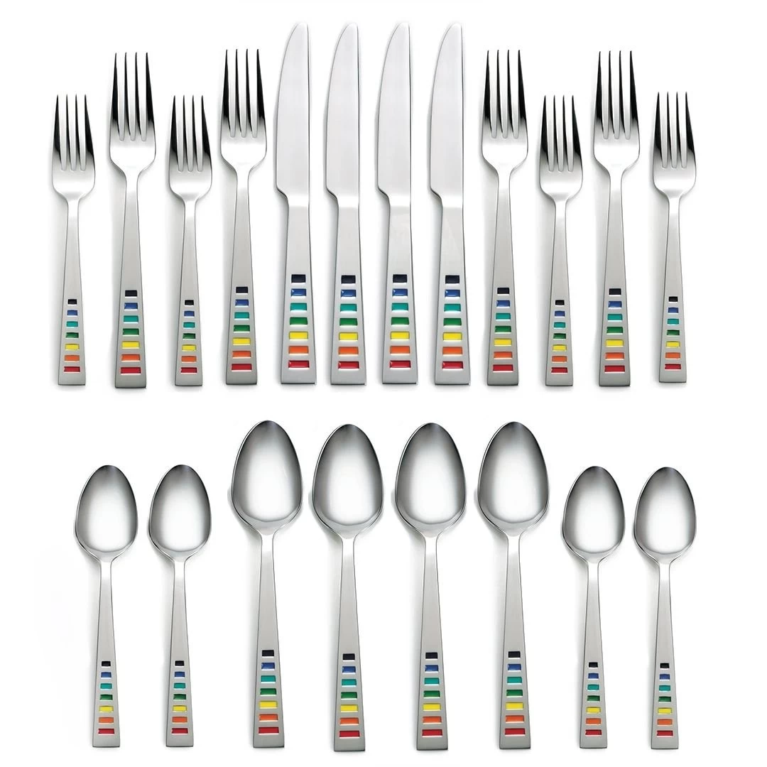 Fiesta® 20-Piece Flatware Set | Celebration - Image 2