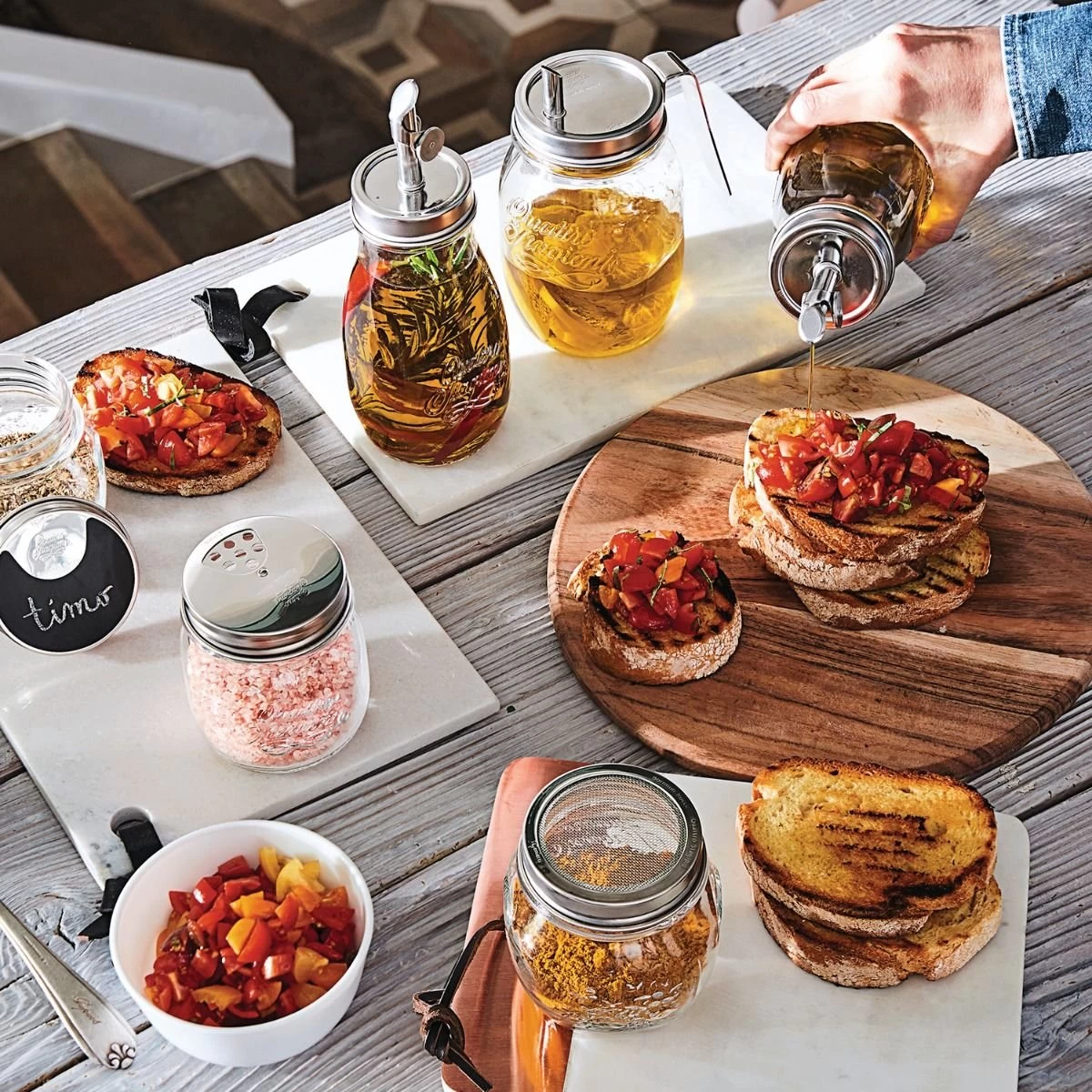 Bormioli Rocco 13.5oz Quattro Stagioni Oil Bottle - Image 5