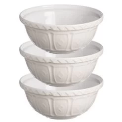 Mason Cash - Mixing Bowl Cream 29cm Set 3pce