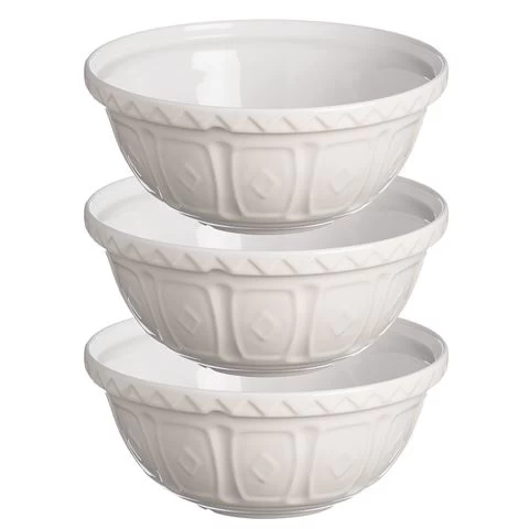 Mason Cash - Mixing Bowl Cream 29cm Set 3pce