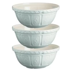 Mason Cash - Mixing Bowl Powder Blue 29cm Set 3pce