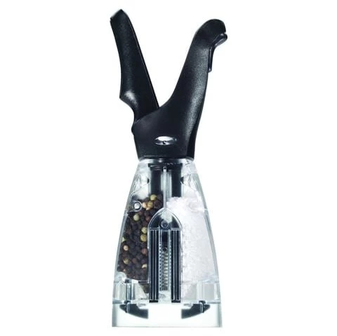 Chef'N - Dual Clear Salt & Pepper Grinder