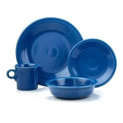 Fiesta® 16-Piece Classic Dinnerware Set | Lapis