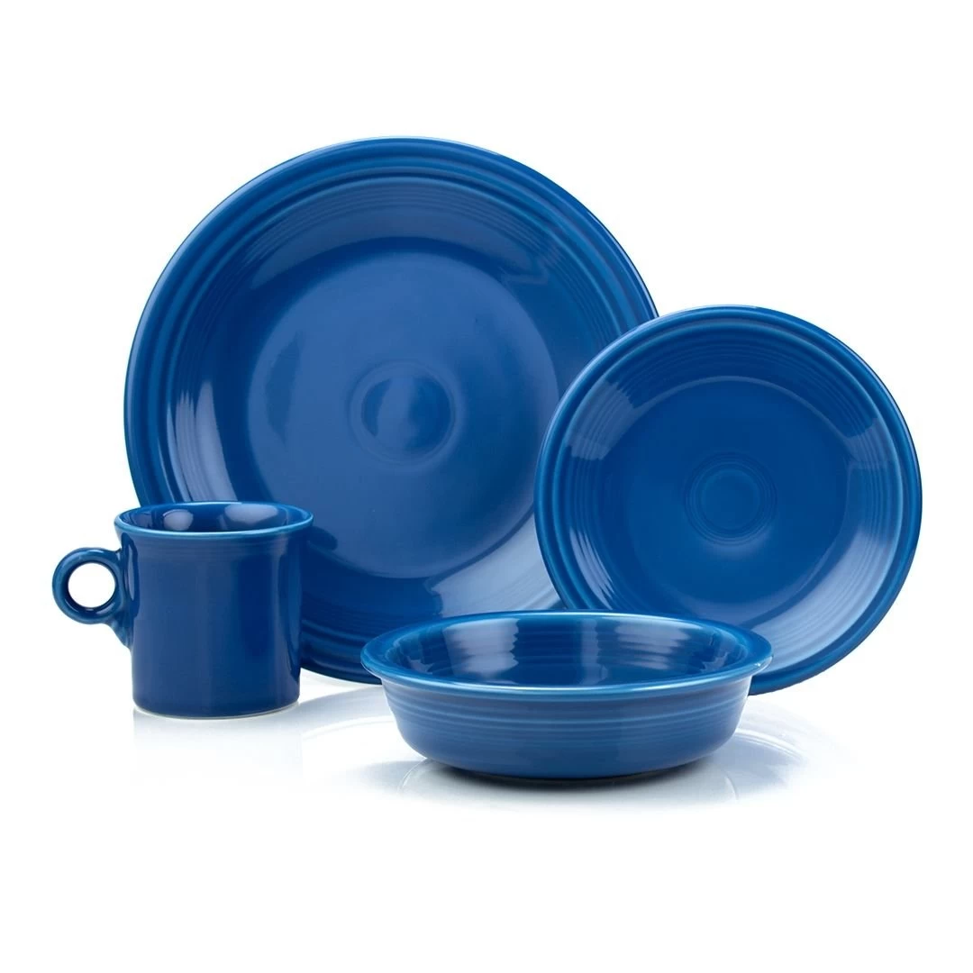 Fiesta® 16-Piece Classic Dinnerware Set | Lapis
