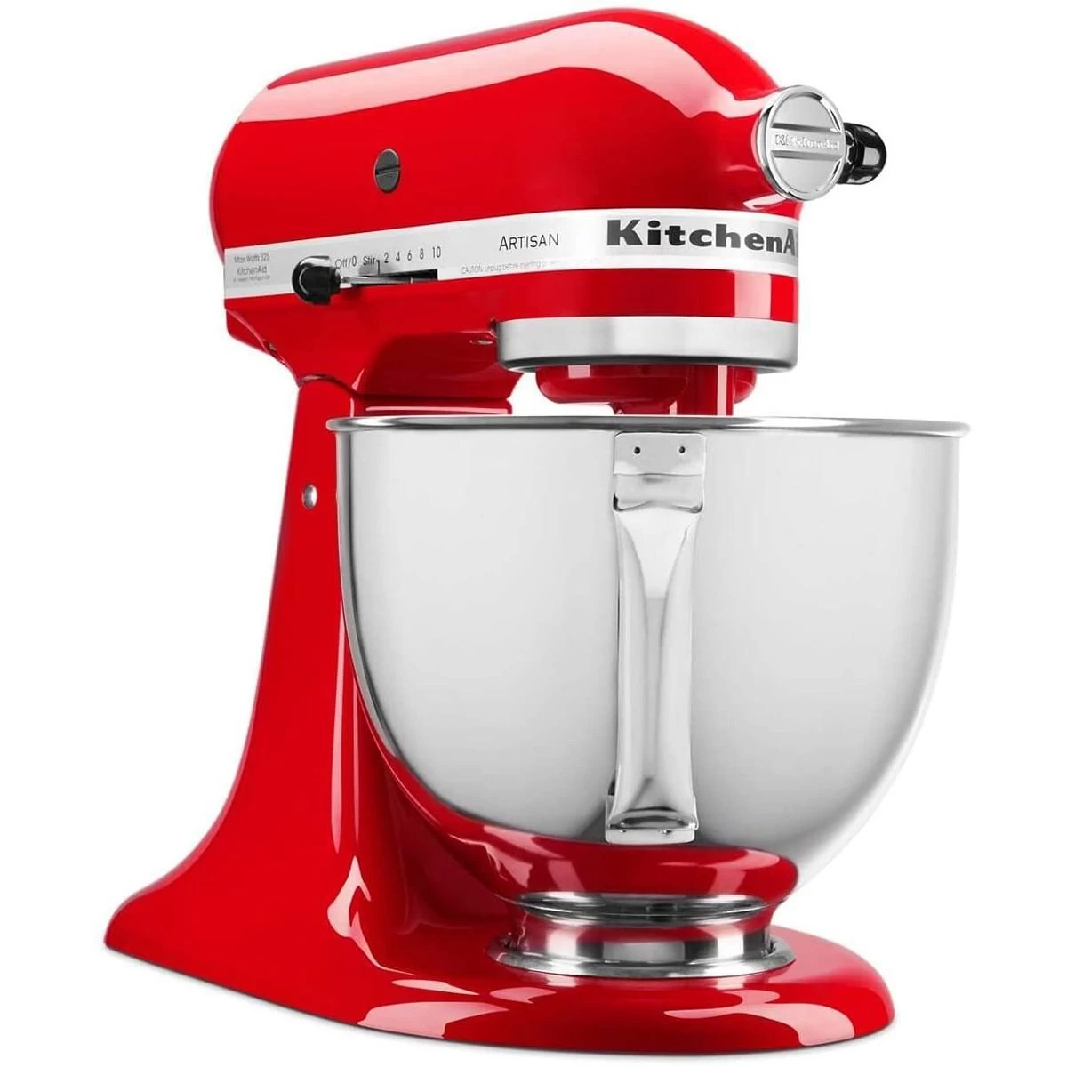 KitchenAid 5-Quart Artisan Tilt-Head Stand Mixer | Passion Red - Image 3