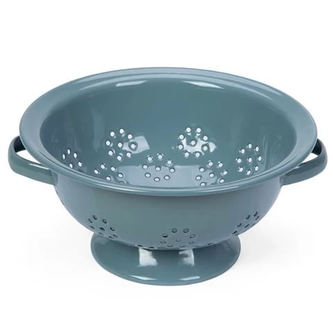 Falcon - Enamel Colander Grey