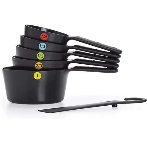 OXO - Good Grips Measuring Cup Black Set 6pce