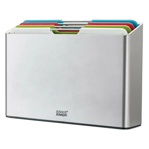 Joseph Joseph - Folio Chopping Board Silver Case Set 4pce