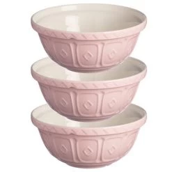 Mason Cash - Mixing Bowl Powder Pink 29cm 3pce