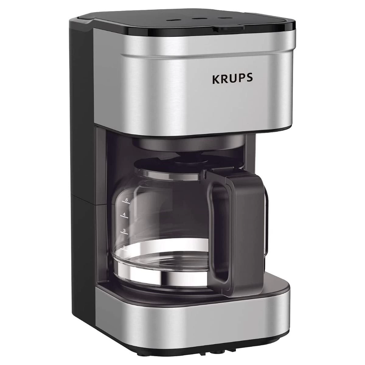 Krups Simply Brew 5-Cup Drip Coffee Maker | Stainless Steel