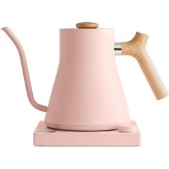 Fellow Stagg EKG Electric Pour Over Kettle | Warm Pink & Maple