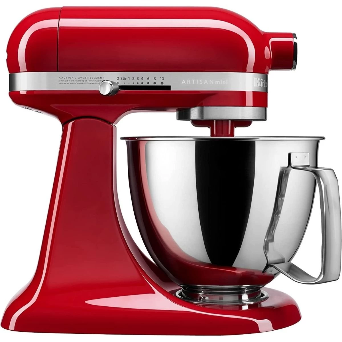 KitchenAid 3.5-Quart Artisan Mini Plus Tilt-Head Stand Mixer | Empire Red