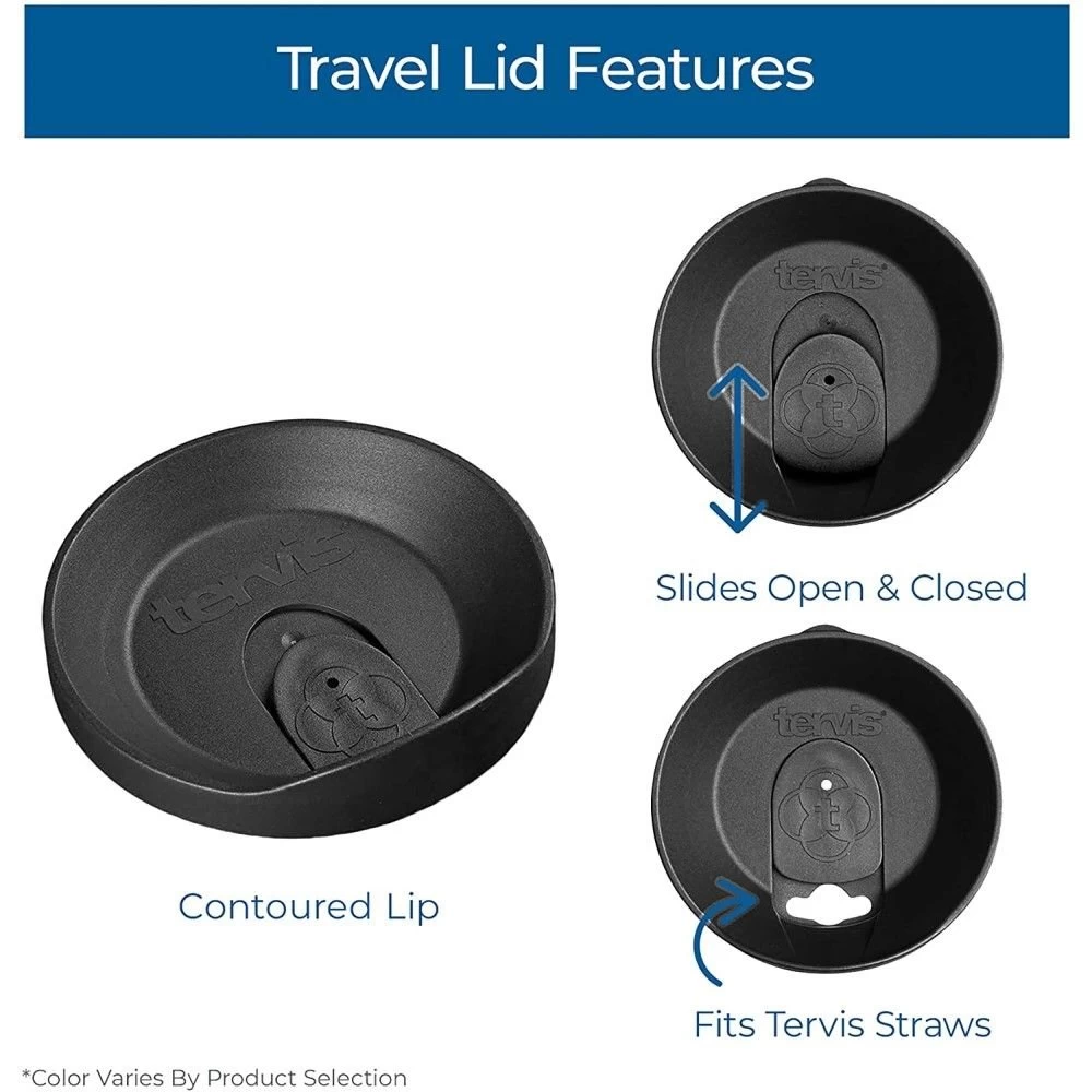 TervisĀ® 16oz Double-Walled Insulated Tumblers With Lids | Island Hibiscus - 4-pack - Image 3