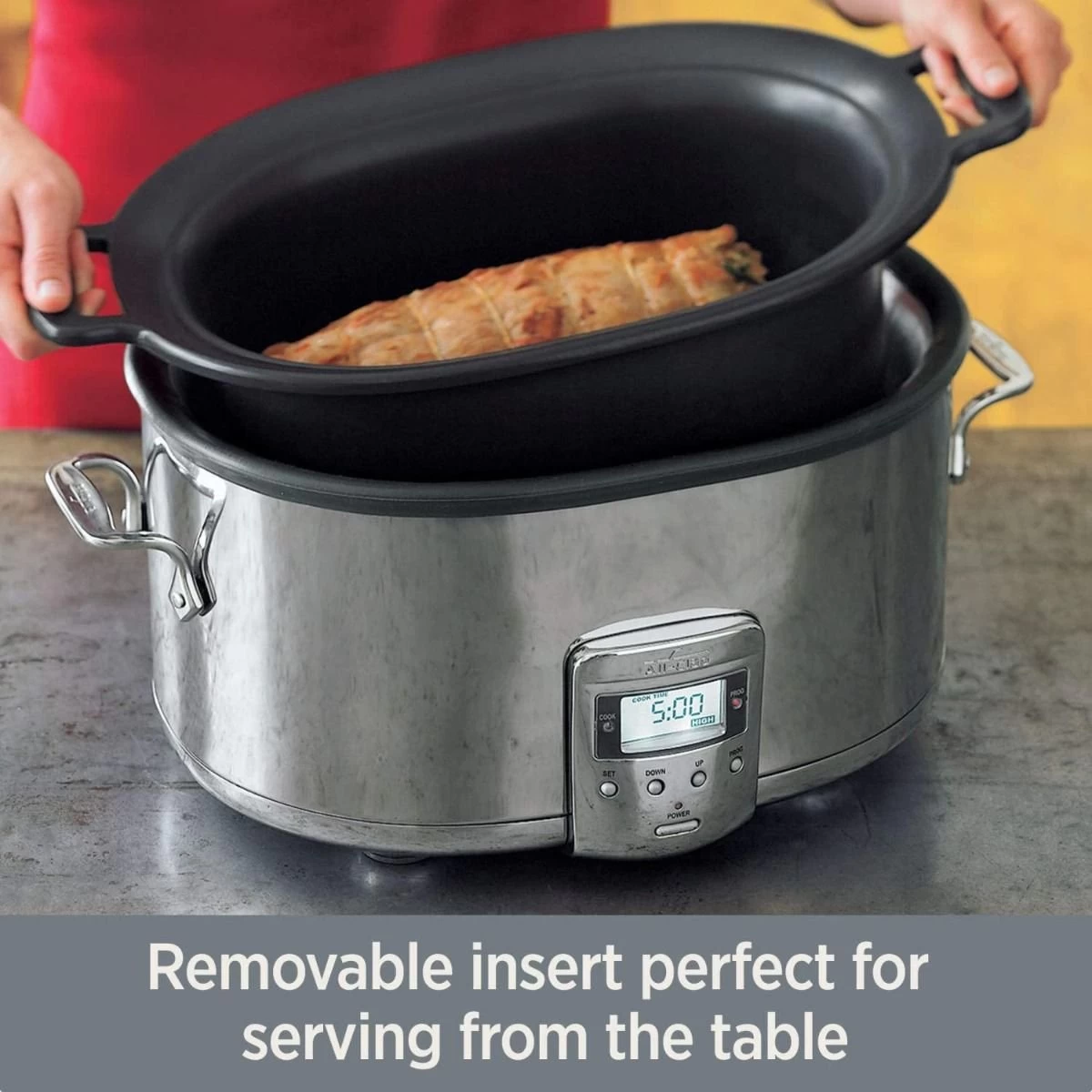 All-Clad 7-Quart Deluxe Slow Cooker - Image 5