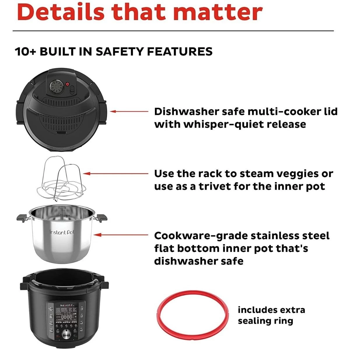 Instant Pot Pro Pressure Cooker | 8-Quart - Image 4