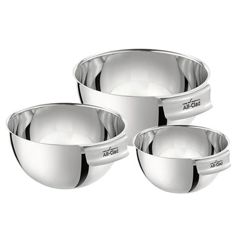 All-Clad - Stainless Steel Mixing Bowl Set 3pce