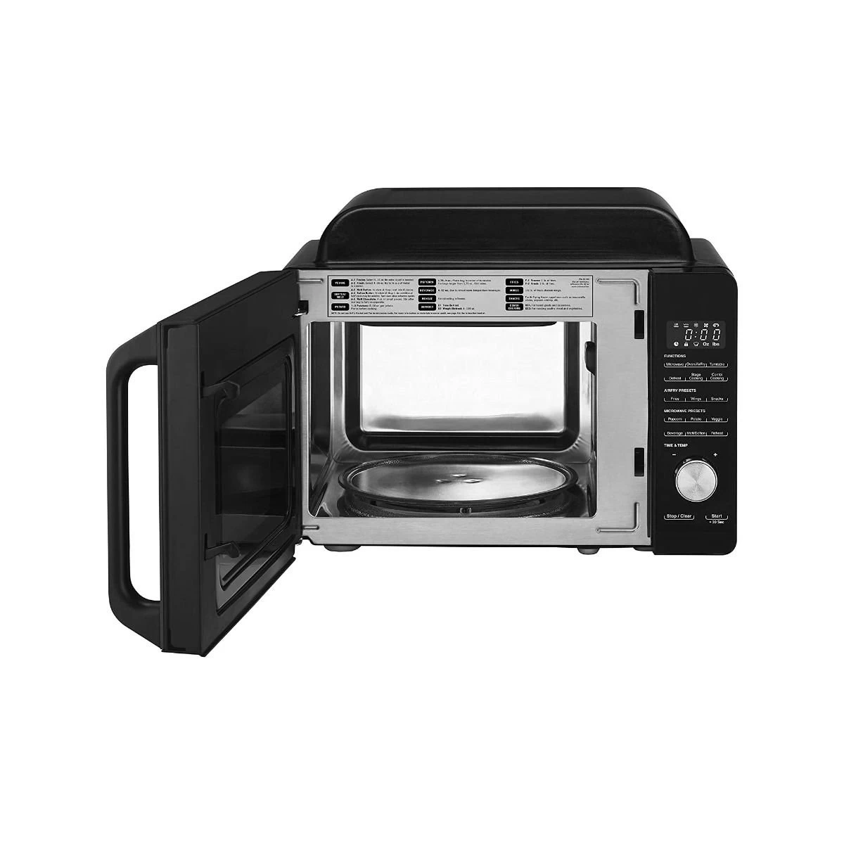 Cuisinart 3-in-1 Microwave Airfryer Oven | Black - Image 3