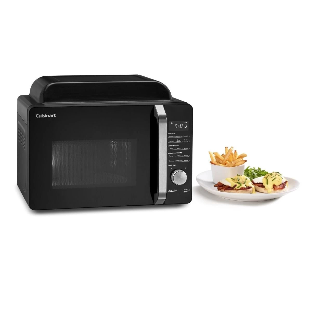 Cuisinart 3-in-1 Microwave Airfryer Oven | Black - Image 4