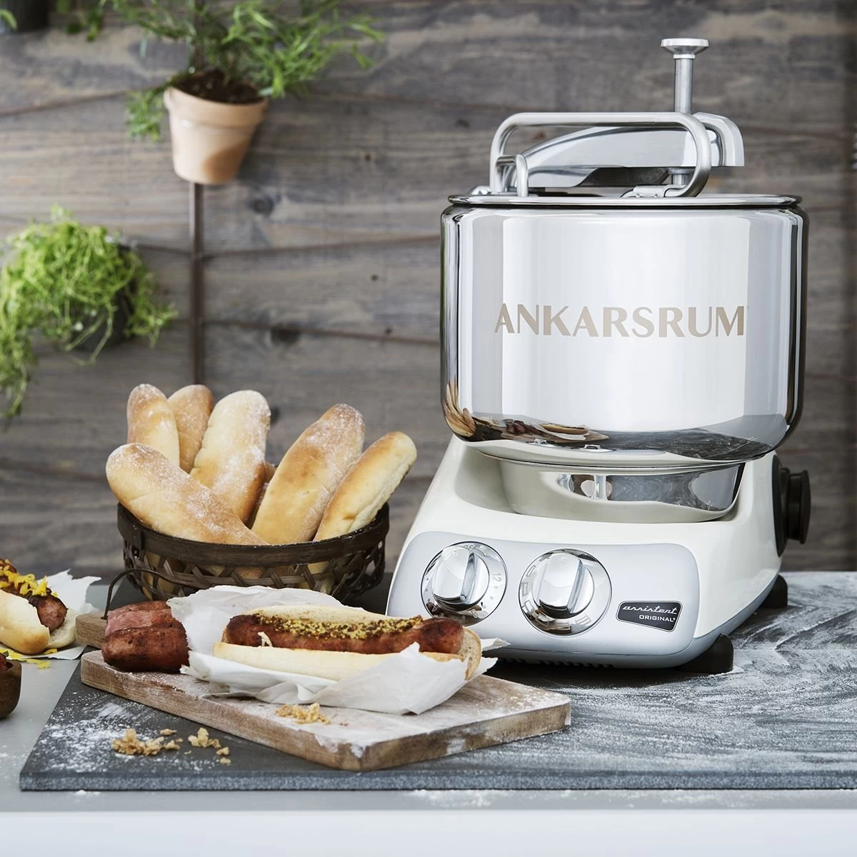 Ankarsrum Original 6230 Model Stand Mixer | Gloss White - Image 6