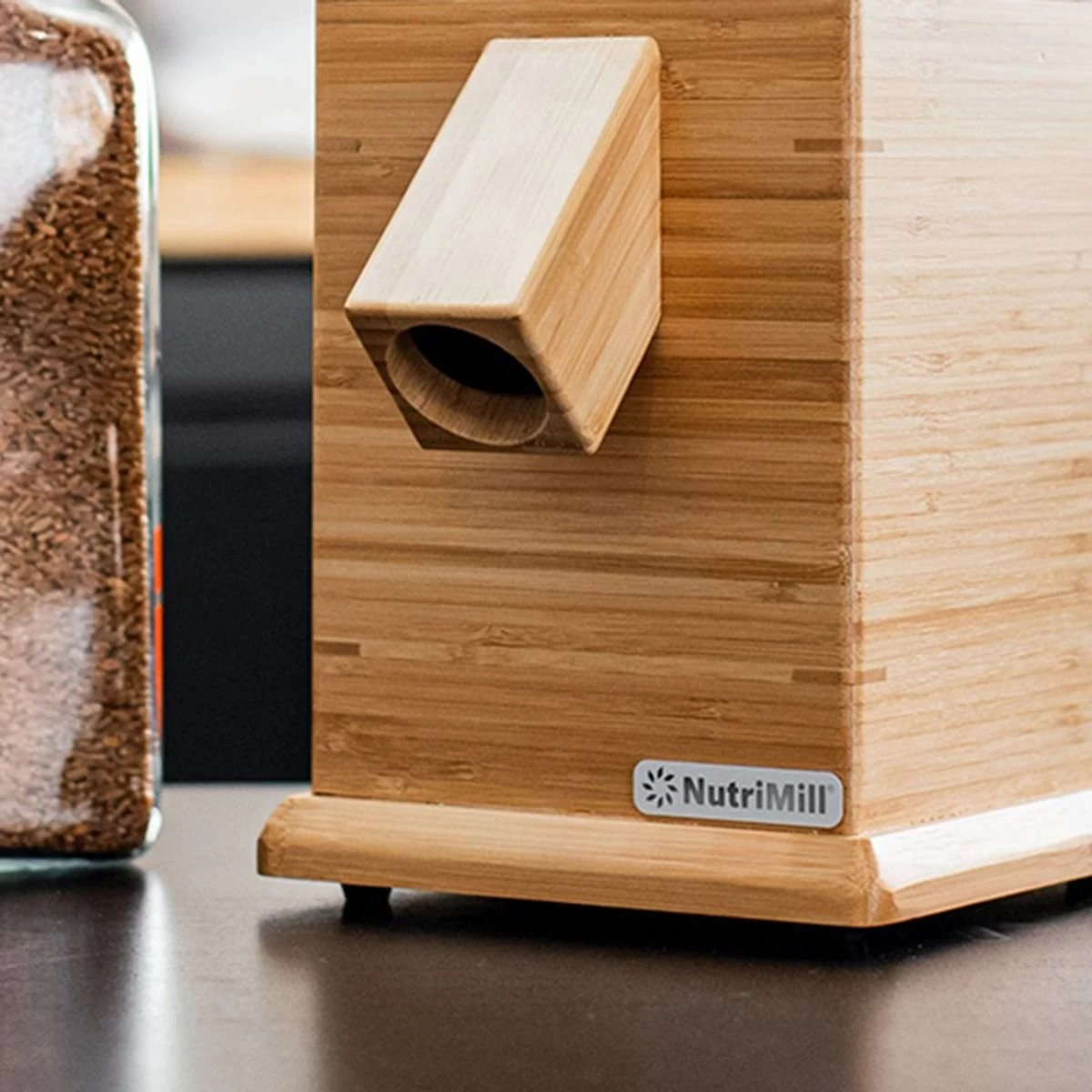 NutriMill Harvest Grain Mill | Cayenne Red Trim - Image 9