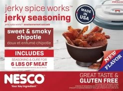NESCO Jerky Seasoning | Sweet & Smoky Chipotle (3 Pack)