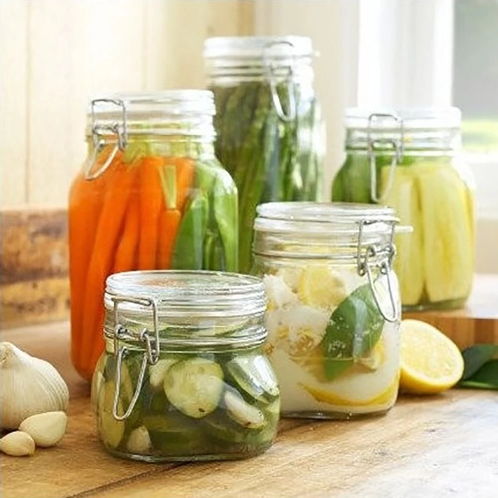 Bormioli Rocco 1.5L Swing Top Fido Canning Jars | 6-pack - Image 3