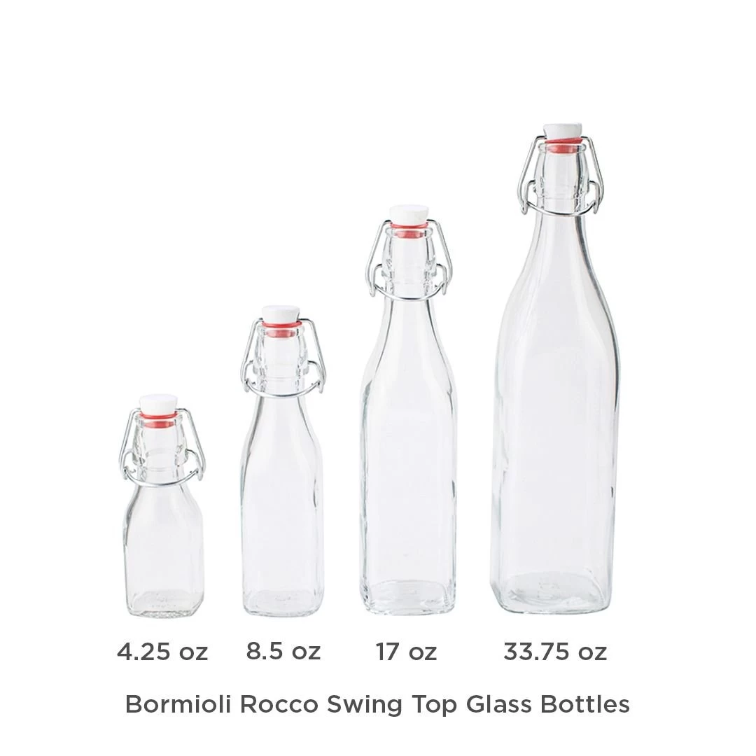 Bormioli Rocco 8.5oz Swing Top Glass Bottles | 60-pack - Image 4