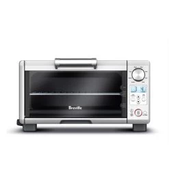 Breville The Mini Smart Oven With Element IQ Countertop Toaster Oven | Brushed Stainless Steel