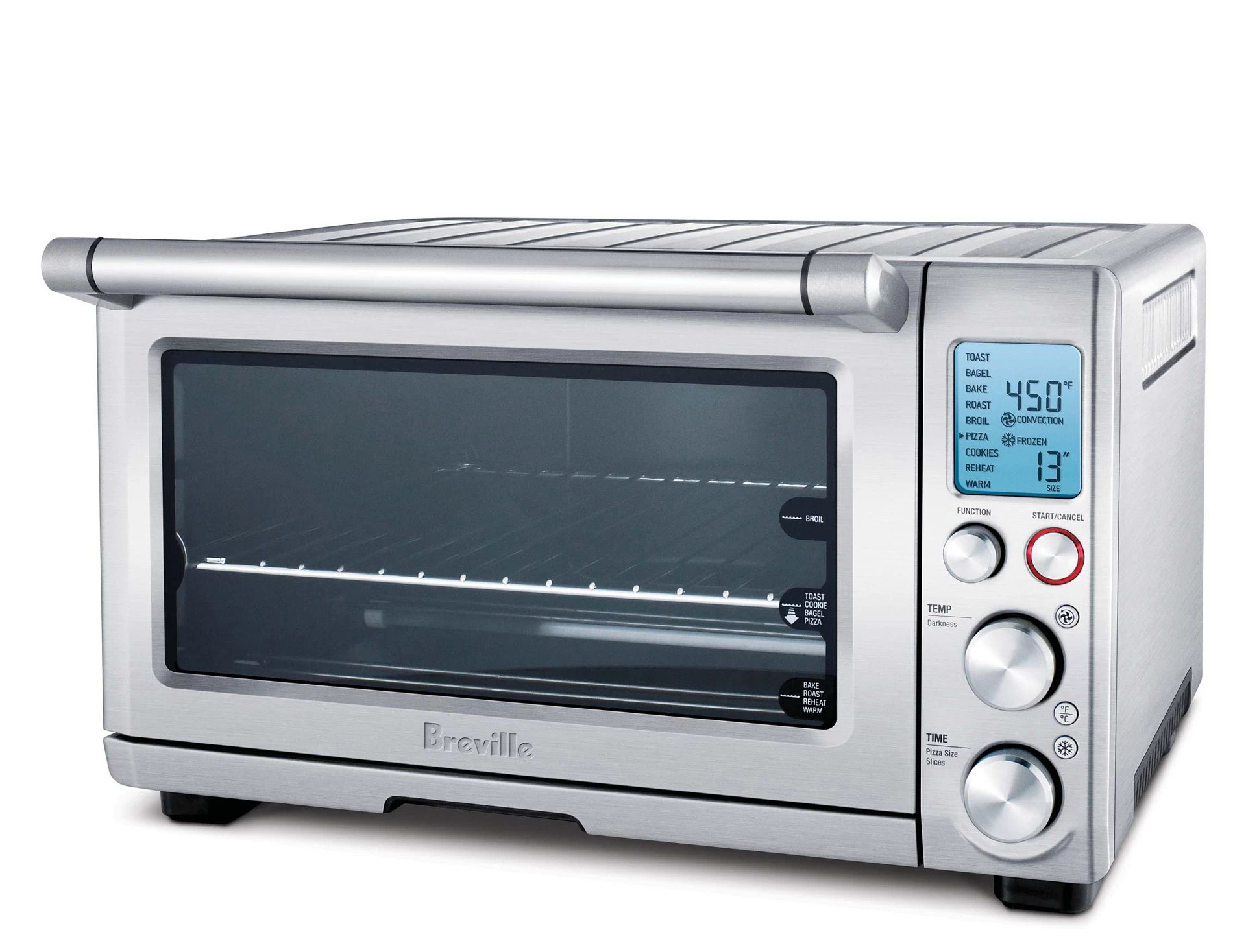 Breville The Smart Oven With Element IQ Convection Countertop Toaster Oven | Brushed Stainless Steel