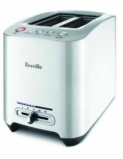 Breville Die-Cast 2-Slice Smart Toaster | Brushed Stainless Steel