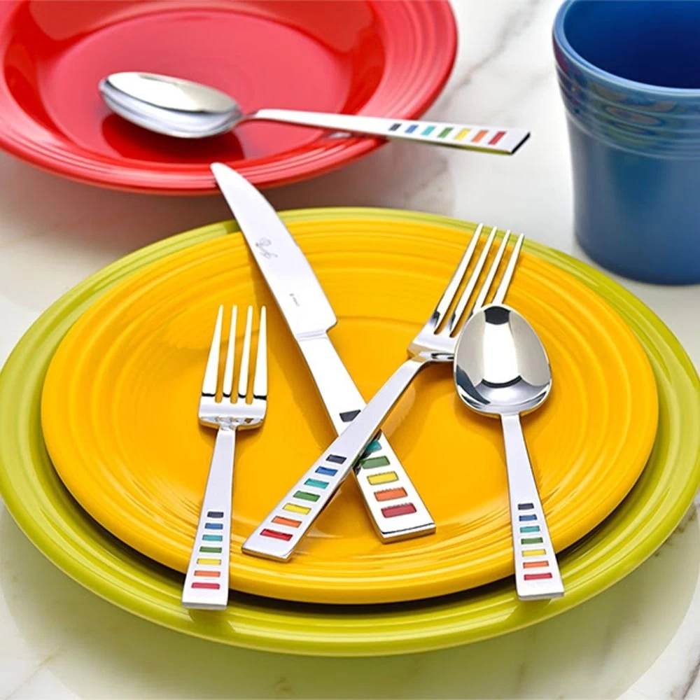 Fiesta® 20-Piece Flatware Set | Celebration - Image 4