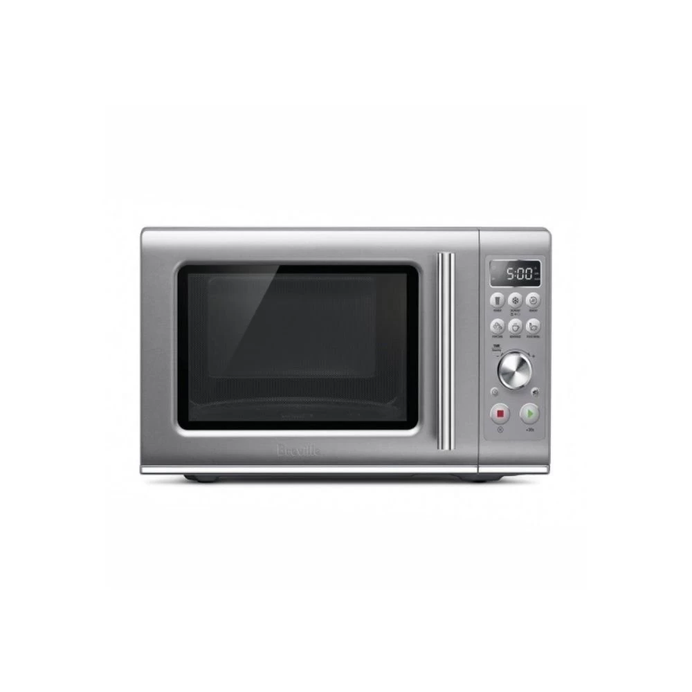 Breville The Compact Wave Soft Close Countertop Compact Microwave Oven | Silver - Image 2