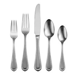 Oneida Stainless Steel 45-Piece Flatware Set | Countess