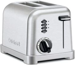 Cuisinart 2 Slice Classic Metal Toaster | Stainless Steel